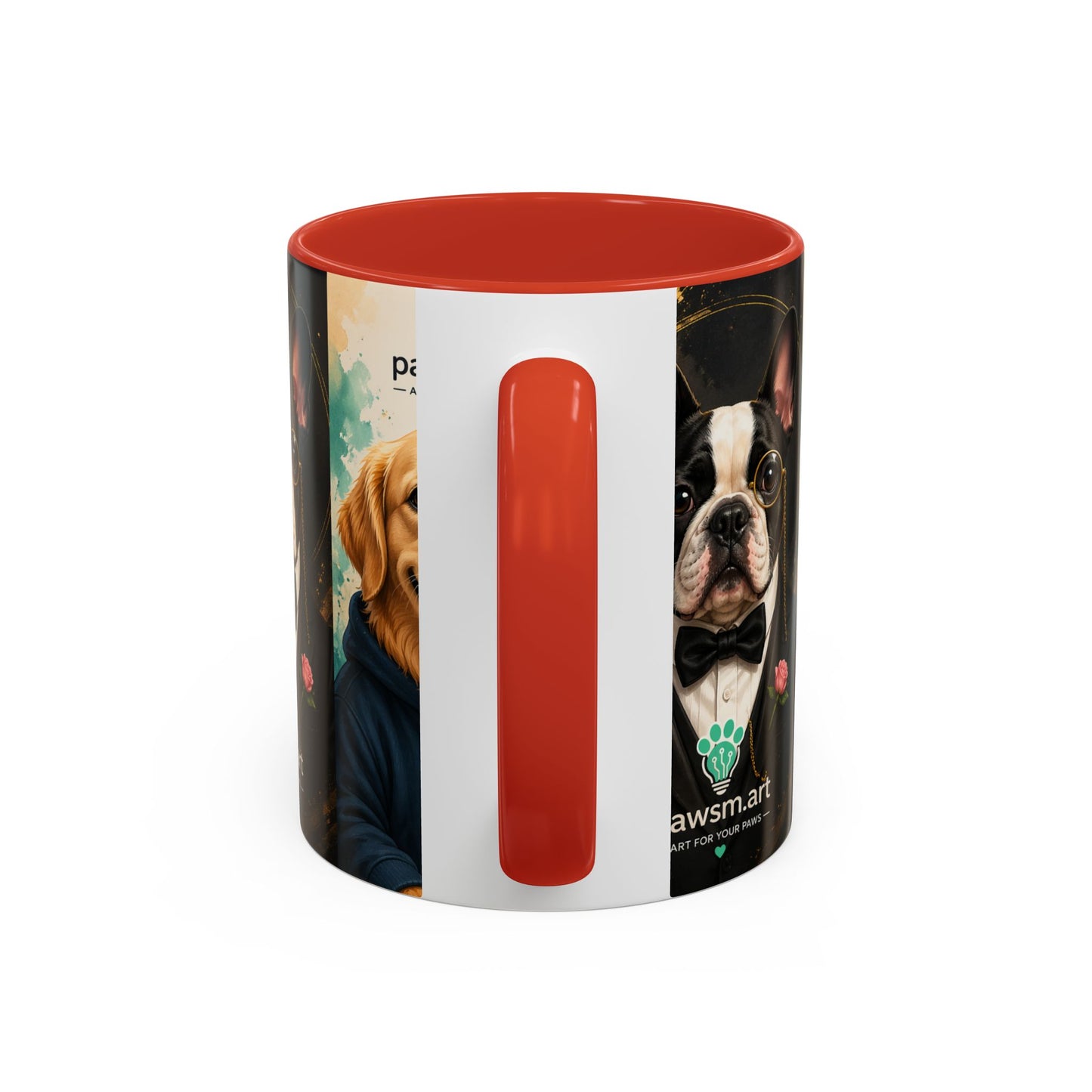 Accent Coffee Mug — 把你的爱宠捧在手心 (Hold Your Pet in Your Hands)
