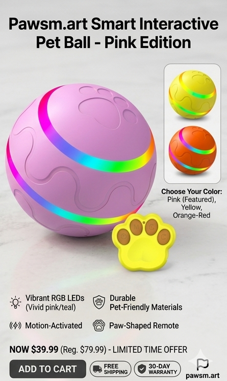 Pet New Cat Wicked Ball Toy Intelligent Ball USB Cat Toys Self Rotating Ball Automatic Rotation Ball