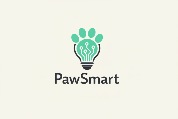 PawSmart Logo #F8F7F3背景